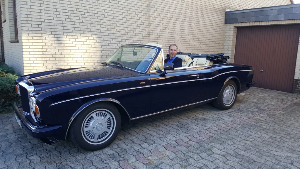 Claudius Schöne, Inhaber der Oldtimer Werkstatt und Werkstatt in Braunschweig